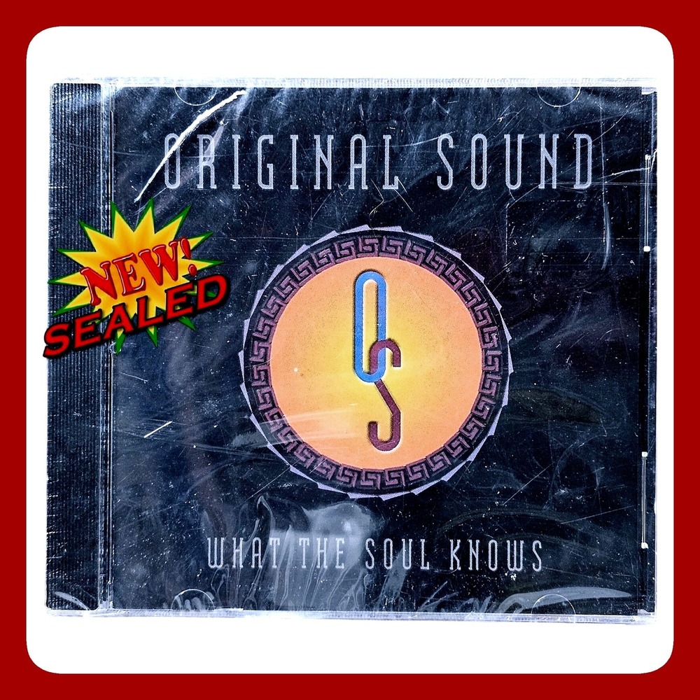 Original Sound What The Soul Knows CD 1998 Infiniti 651177170128 Gospel Rap NWT